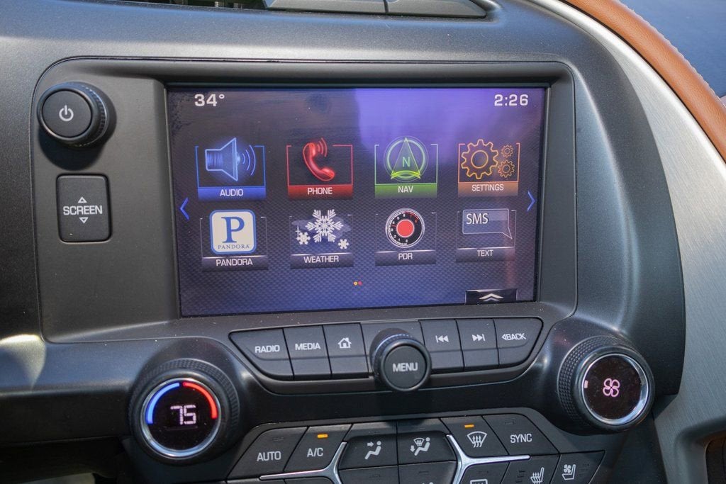 2015 Chevrolet Corvette Stingray Z51 2LT