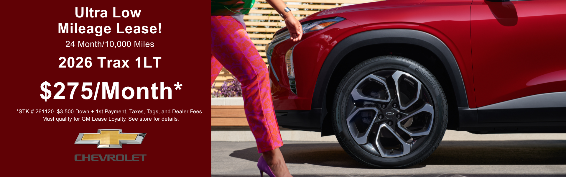 Lease banner 275 a Month