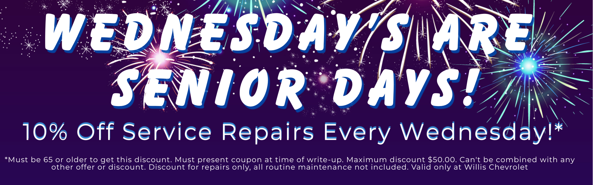 Senior discount banner Jan 2026